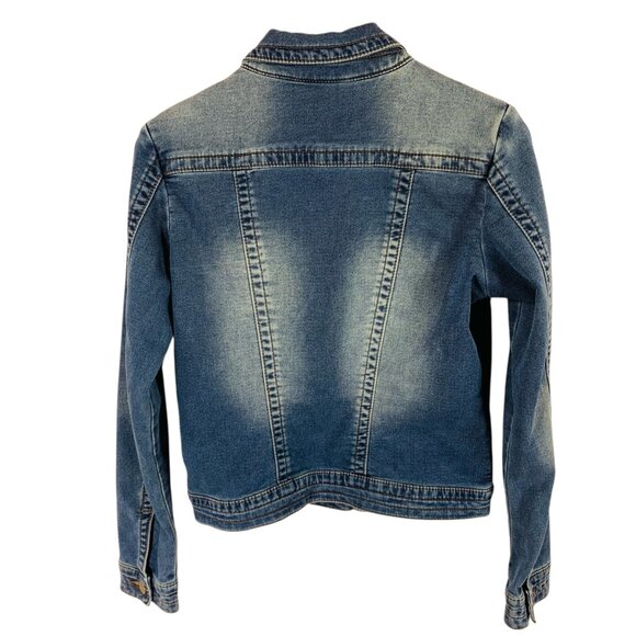 washed denim jean jacket size small PARASUCO - Picture 7 of 12